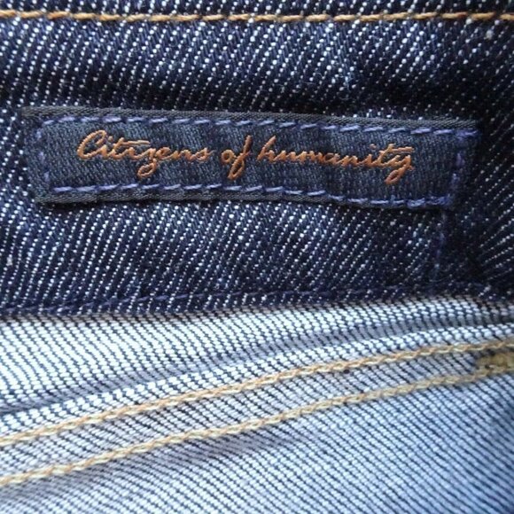 Citizens Of Humanity By Jerome Dahan Bermuda Shorts Stretch Designer USA Made 25 - Picture 7 of 13